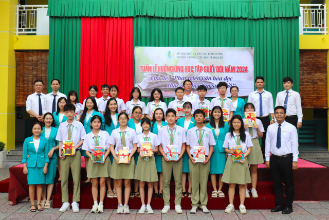 Tuần lễ hưởng ứng học tập suốt đời năm 2024 với chủ đề "Phát triển văn hóa đọc thúc đẩy học tập suốt đời"