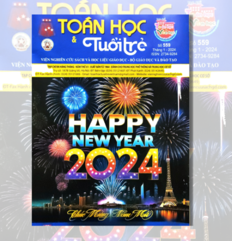 Tạp chí Toán Học & Tuổi Trẻ số 559 tháng 1 năm 2024
