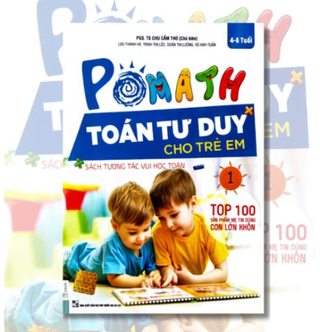 Pomath 1 – Toán tư duy cho Trẻ Em từ 4 – 6 Tuổi