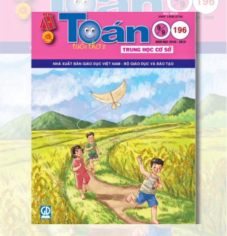 Tạp chí Toán Tuổi Thơ 2 số 196 năm 2018 - 2019