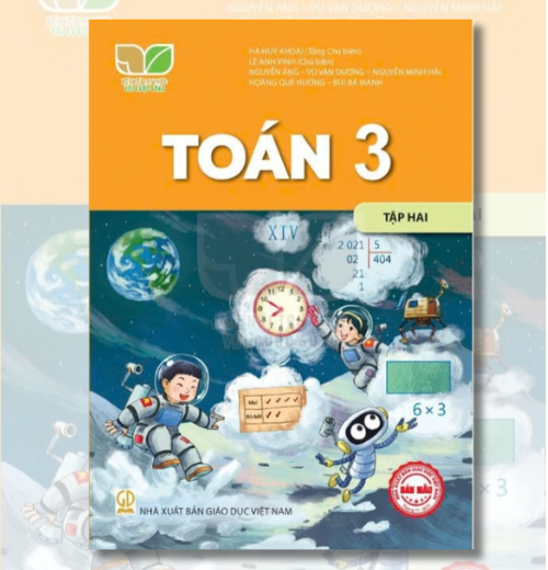 Sách giáo khoa Toán 3 (Tập 2)