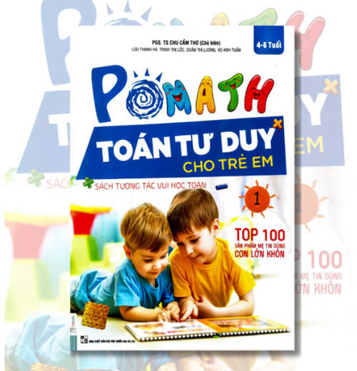 Pomath 1 – Toán tư duy cho Trẻ Em từ 4 – 6 Tuổi