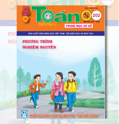 Tạp chí Toán tuổi thơ 2 số 202 năm 2019 - 2020