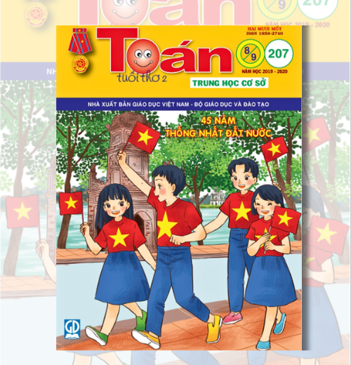 Tạp chí Toán tuổi thơ 2 số 207 năm học 2019-2020