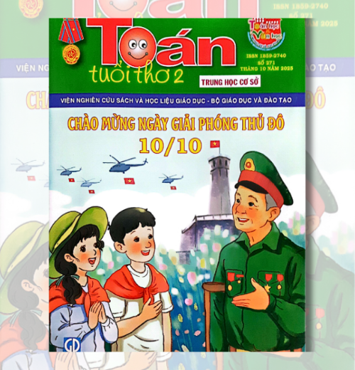 Tạp chí Toán Tuổi Thơ 2 số 271 tháng 10 năm 2025