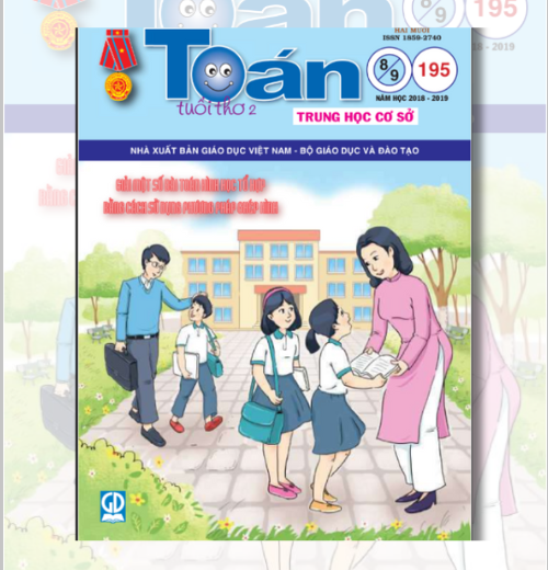 Tạp chí Toán Tuổi Thơ 2 số 195 năm 2018 - 2019